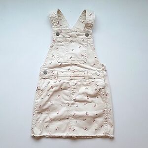 Old Navy Cream Floral Jean Jumper, 4T